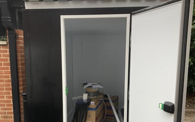 Black outside with white food safe finish inside