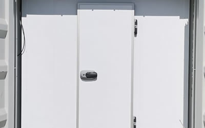 Could room built into a shipping container